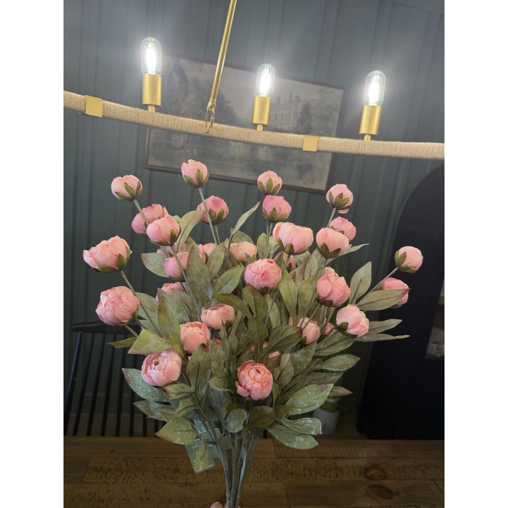 Set of 8 Viral Ashland Coral Peony Stems From Michael’s NEW 2026